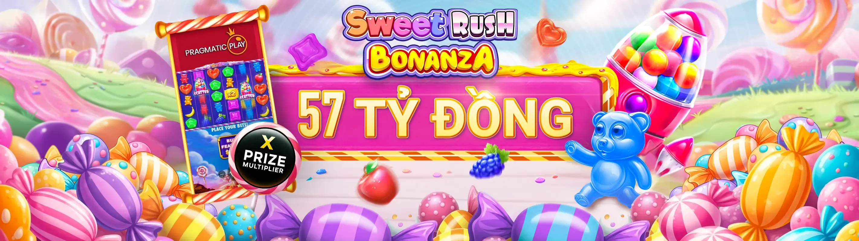 Hình ảnh chính của 86bet Nổ Hũ, hiển thị jackpot và tiền vàng