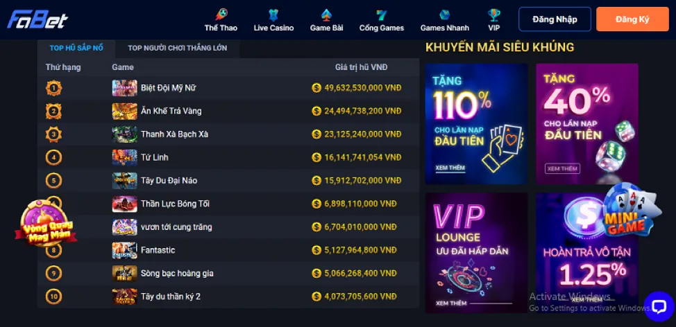 Lý do nên chọn 86bet nổ hũ